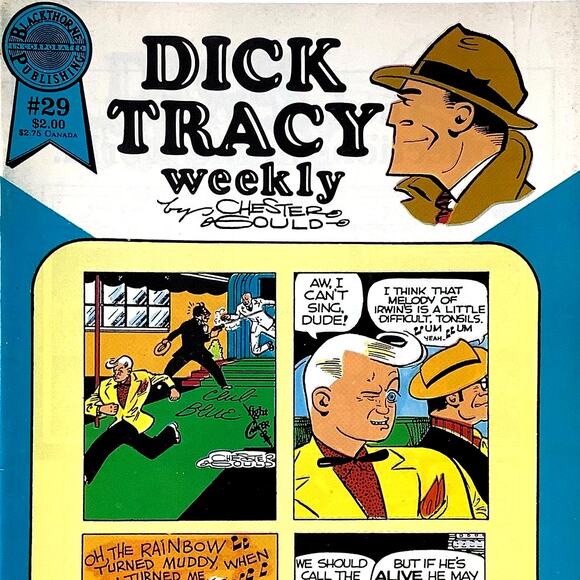 Dick Tracy Monthly #29, 1952 Reprints, Jan. 1988, Blackthorne Comics, NM 9.4 - Picture 1 of 5